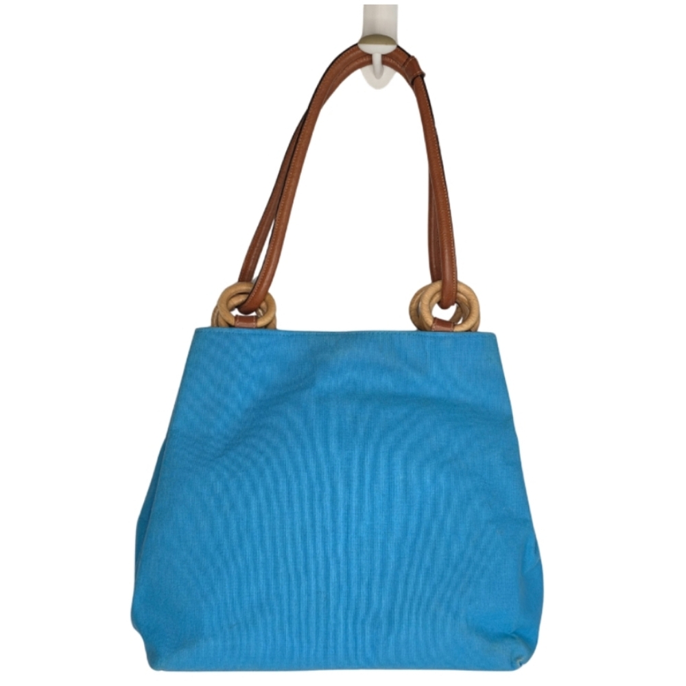 Vtg Saks Fifth Avenue Italian XL Handbag Original Tag Included Like NEW *AR